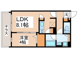 フラッフィー市谷台町の物件間取画像